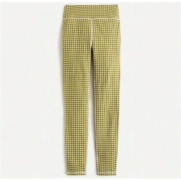 NWT J CREW Gingham Leggings - Picture 2 of 11